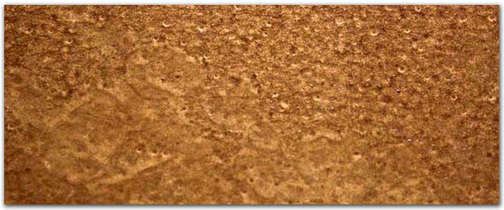 Metallic copper garage floor coating - metal pigments